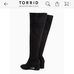 NEVER USED Torrid Over-knee boots